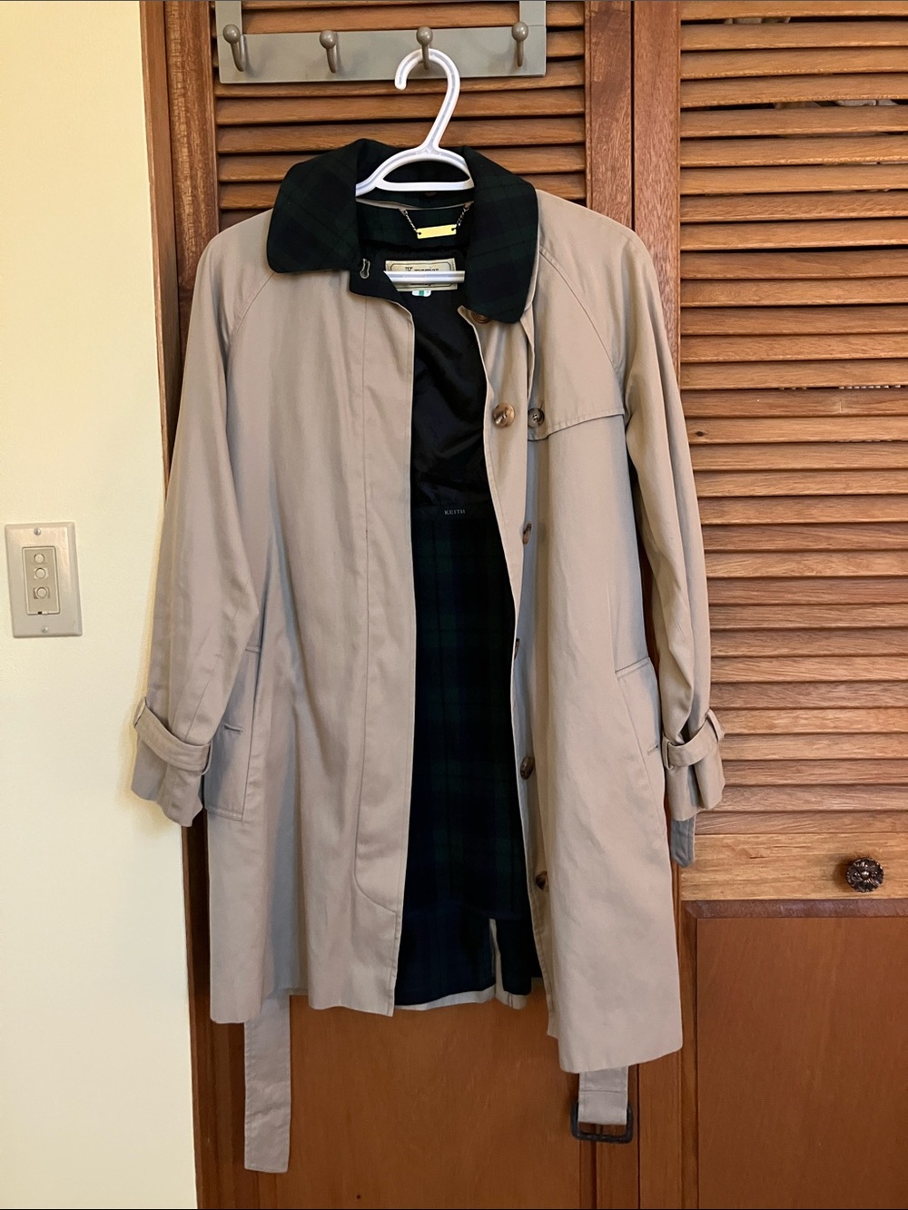Vintage Keith’s Lady’s 3/4 Trench Coat